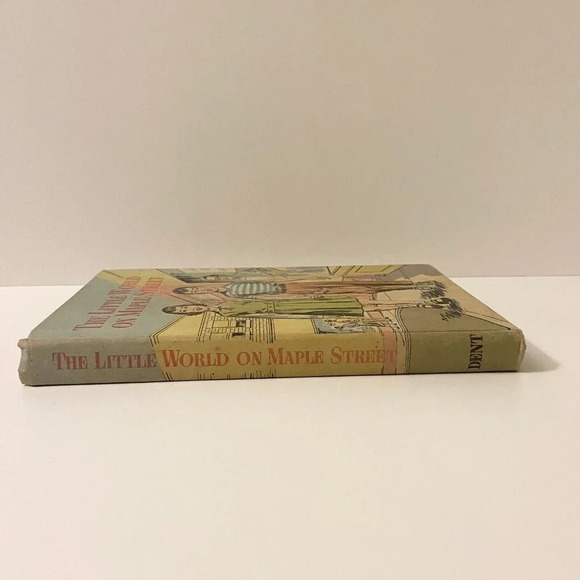 Vintage 1962 The Little World  on Maple Street Book Ex Library Book Hardcover - Picture 3 of 14